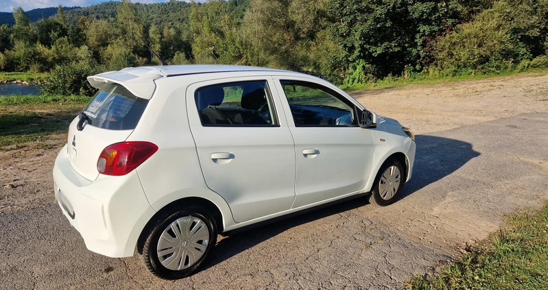 Mitsubishi Space Star cena 36000 przebieg: 34000, rok produkcji 2021 z Ciechanowiec małe 407